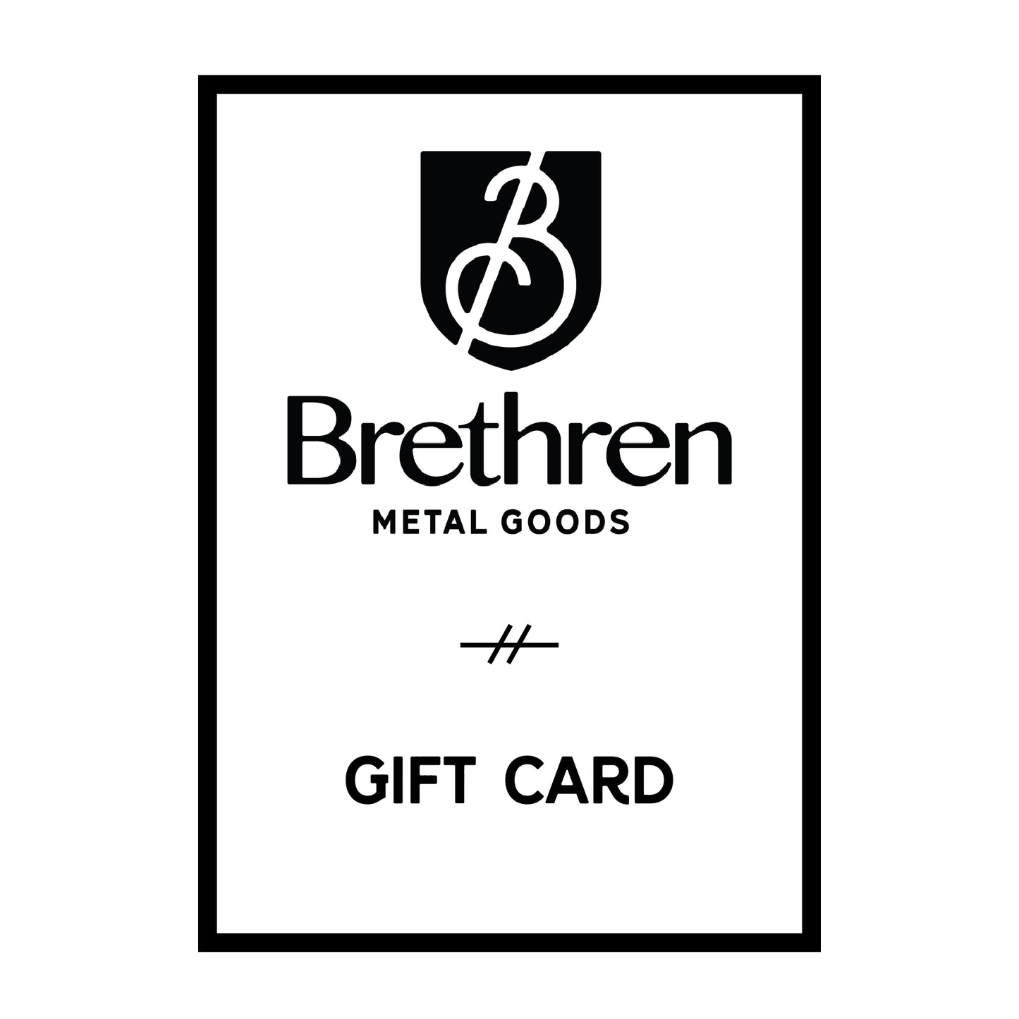 Brethren Gift Card